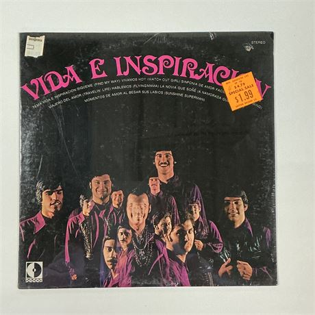 Vida E Inspiracion Sealed Vinyl Record