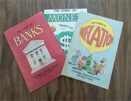 Lot Vintage Federal Reserve Bank Publications