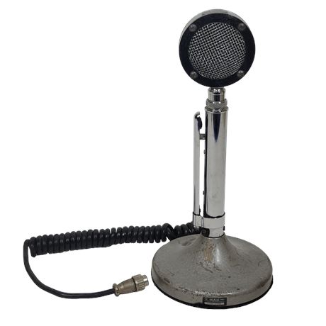 Vintage Astatic D-104 CB Radio Microphone / T-UG8 Stand Base