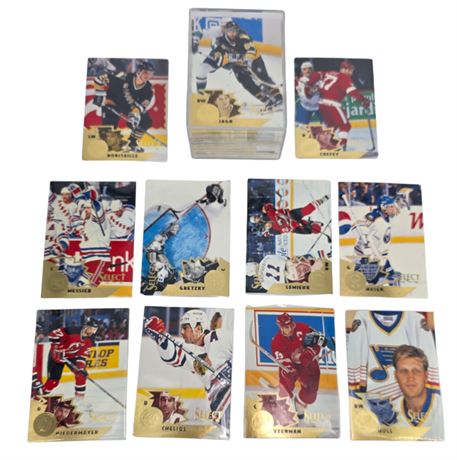 Lot of Pinnacle Select 1995 Hockey Cards