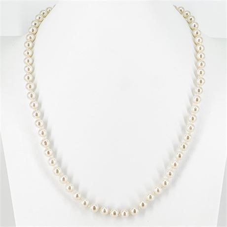 Vintage Cultured Pearl Necklace