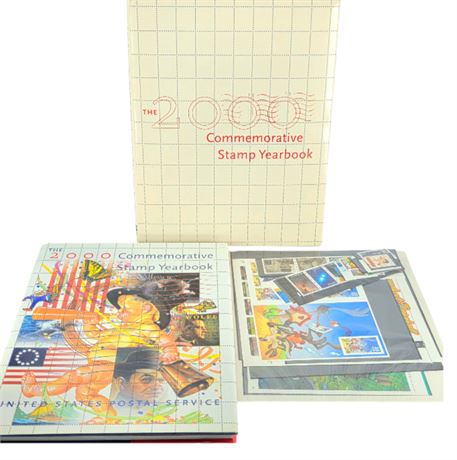 2000 Commemorative Stamp Yearbook - Unused