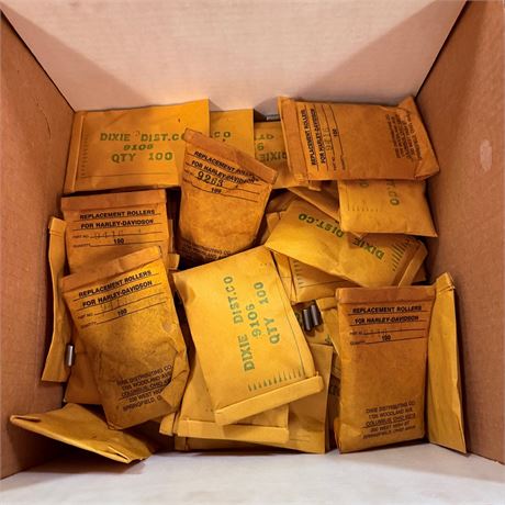 Thousands of NOS Harley Davidson Bearings