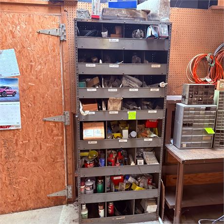 36x84” Parts Bin LOADED With Stuff