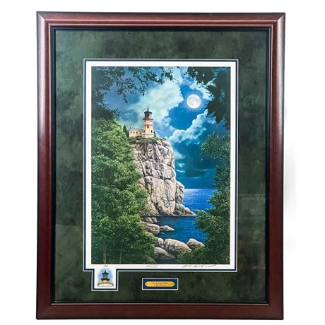 Framed Lithographic Print "Centennial Light" by Artist Ben Richmond
