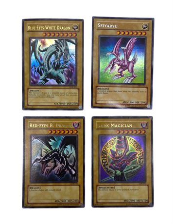 1996 Yu-Gi-Oh Game Cards