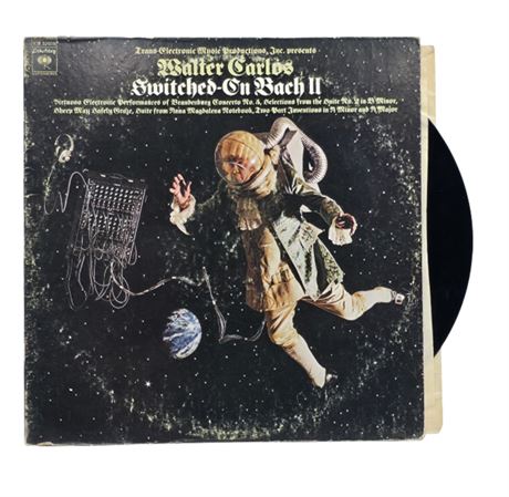 1973 Walter Carlos 'Switched On Bach II"