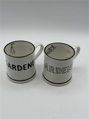 Two Gardening Mugs