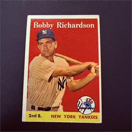 1958 Topps Bobby Richardson