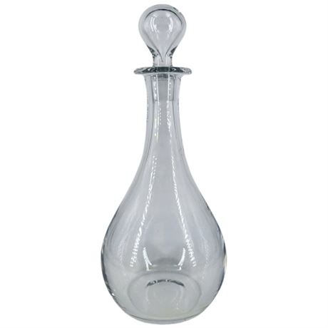 Vintage Crystal Decanter with Stopper