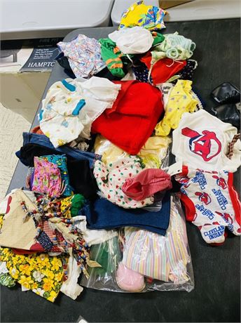 Huge Lot of Doll Clothing