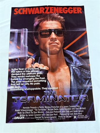 The Terminator Original 27x40 Movie Poster