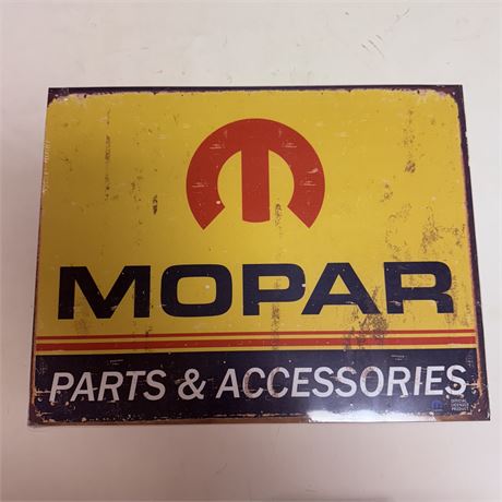 MOPAR 12.5x16” Metal Sign
