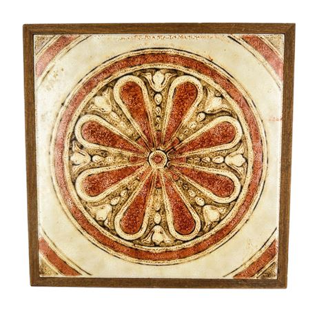 Vintage La Toya Arts Italian Tile Trivet