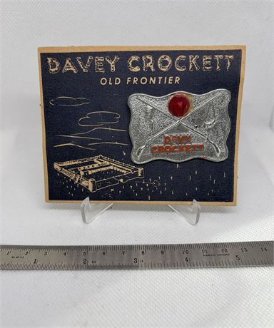 Davy Crockett Old Frontier Pin