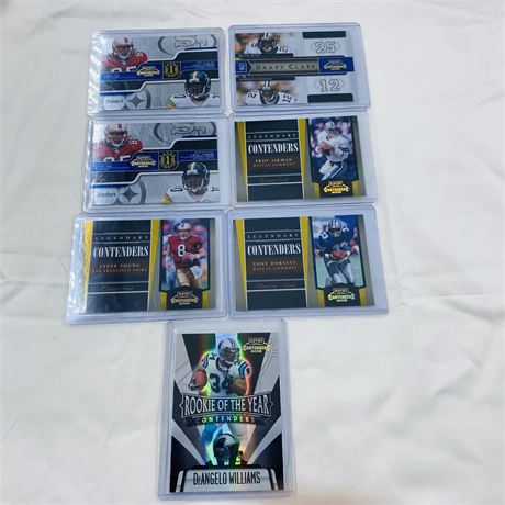 7 Playoff Contenders Numbered Cards