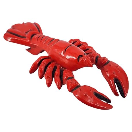 Painted Cast Metal Lobster Bottle Opener