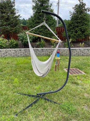 Patio Hammock Chair with Stand