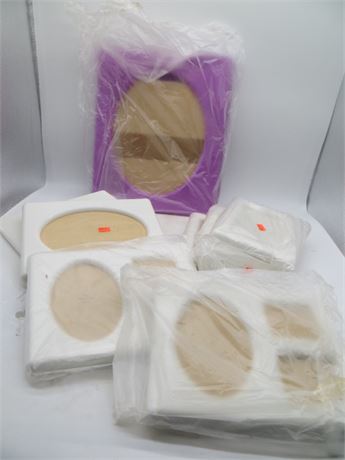 NEW VINTAGE TUPPERWARE PICTURE FRAMES