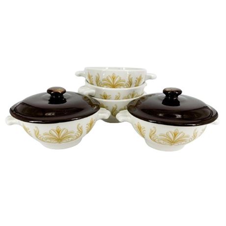 Covered Soup Bowls from Stouffer's Westgate Restaurant