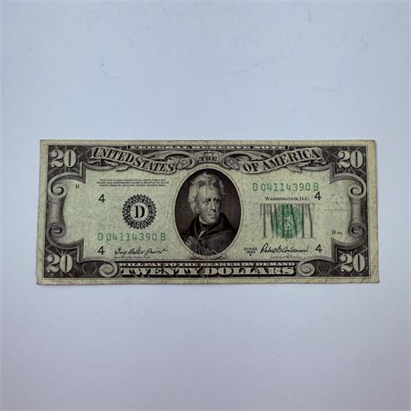 1950 $20 Bill