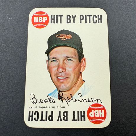 1968 Topps Game Brooks Robinson #9