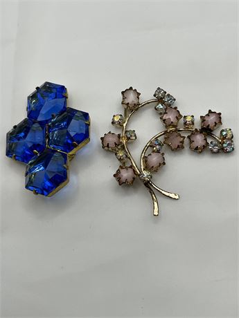 Vintage brooch lot