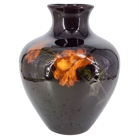 Vintage Cambridge Art Pottery Standard Glaze Floral Vase