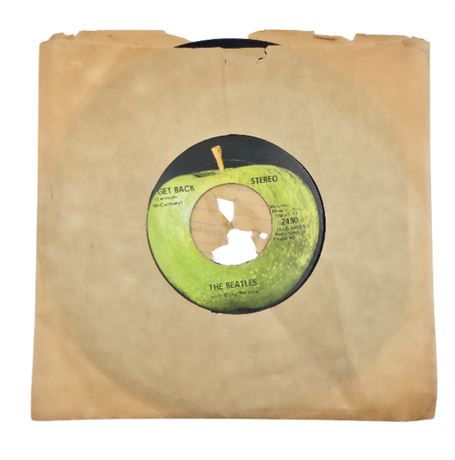 The Beatles - "Get Back/Don't Let Me Down" 45 RPM