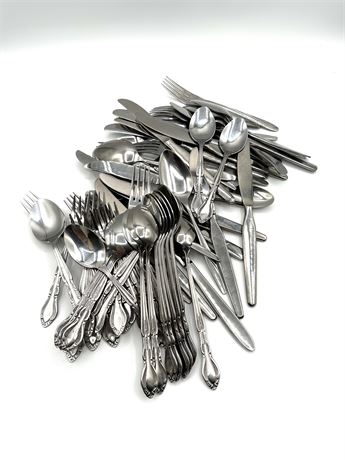 Mixed Stainless Steel Flatware