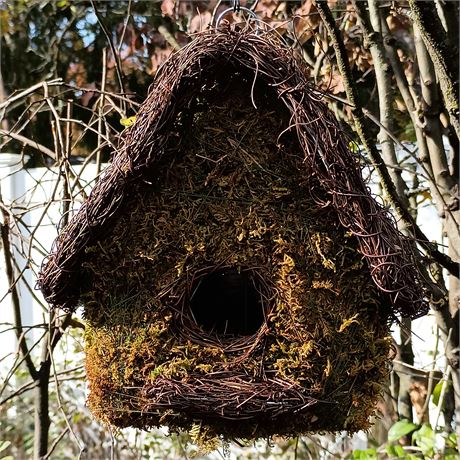 Mossy Birdhouse