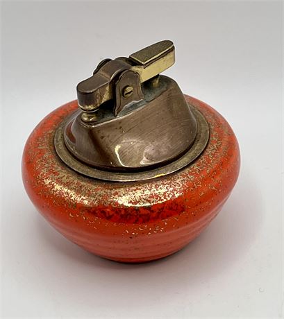 Mcm bright orange table lighter