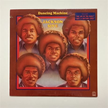 Jackson Five Dancing Machine Sealed Vinyl Record