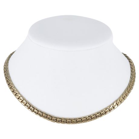 Vintage CORO Chunky Curb Chain Necklace