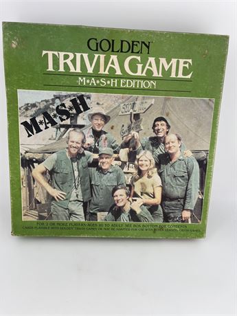 4077th MASH Golden Trivia Game