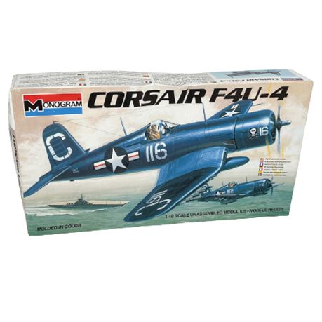 Monogram Corsair F4U-4 Model Kit