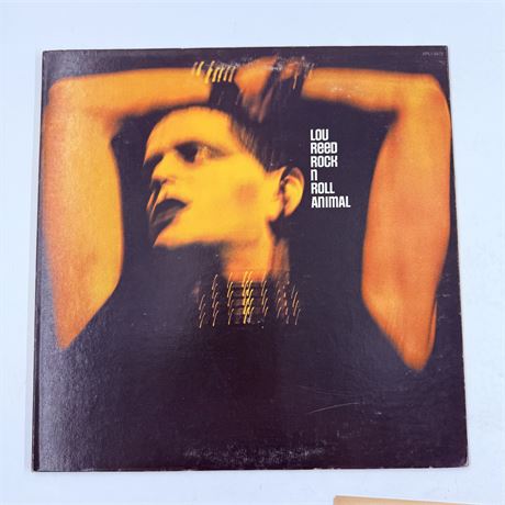 Lou Reed Rock n Roll Animal Vinyl Record