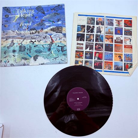 Talking Heads Road to Nowhere Vinyl Record