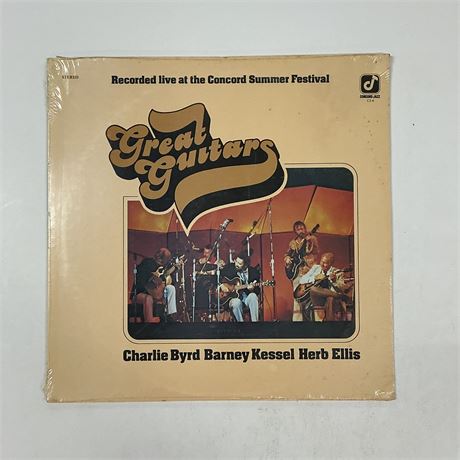 Charlie Byrd Barney Kessel Herb Ellis Great Guitars Sealed Vinyl Record