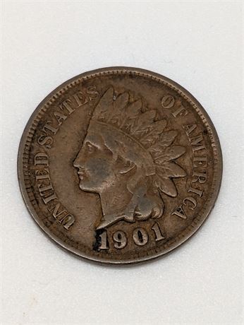 1901 Indian Head Penny
