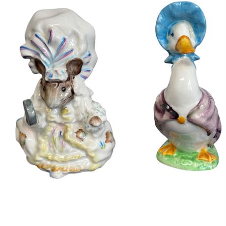 Two (2) Beatrix Potter Figures