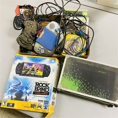 Video Gaming Box Lot