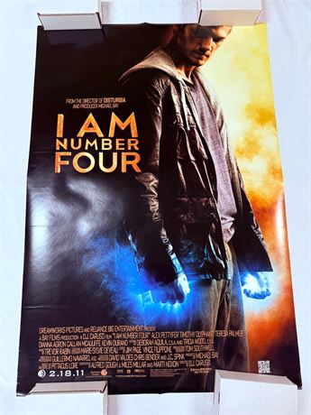 I Am Number Four Original DS 27x40” Movie Poster