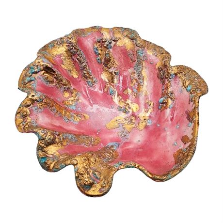 Mid-Century Ceramic Shell Dish