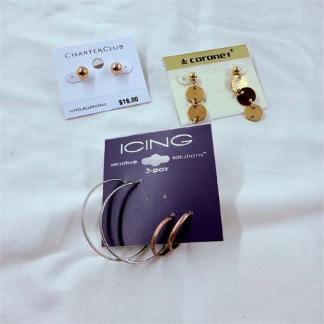 Unused Earring Lot