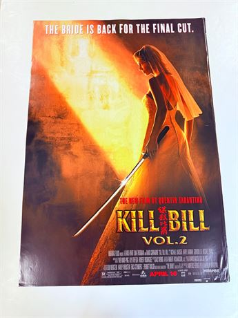 Kill Bill 2 Rolled 27x40 Movie Poster