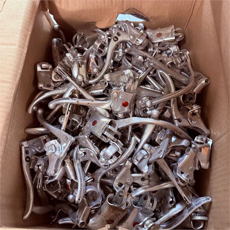 Box of NOS Bicycle Brake Levers