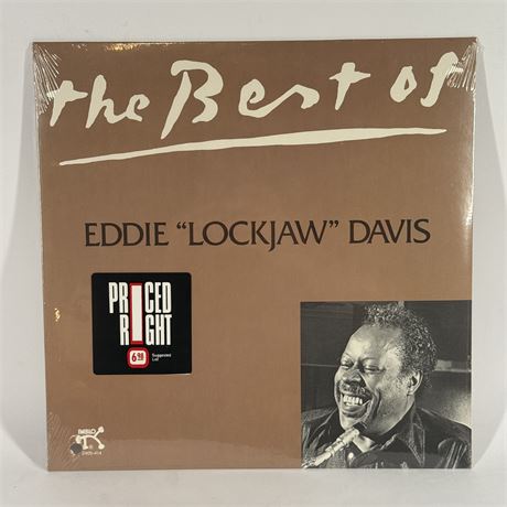 Sealed Eddie "Lockjaw" Davis "The Best Of Eddie "Lockjaw" Davis" LP