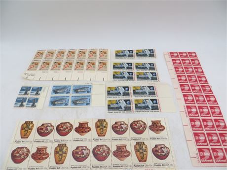Five, Ten & Thirteen Cent Stamps