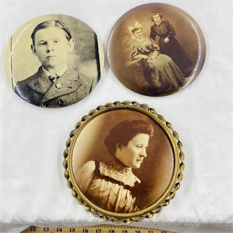Antique Mourning Buttons